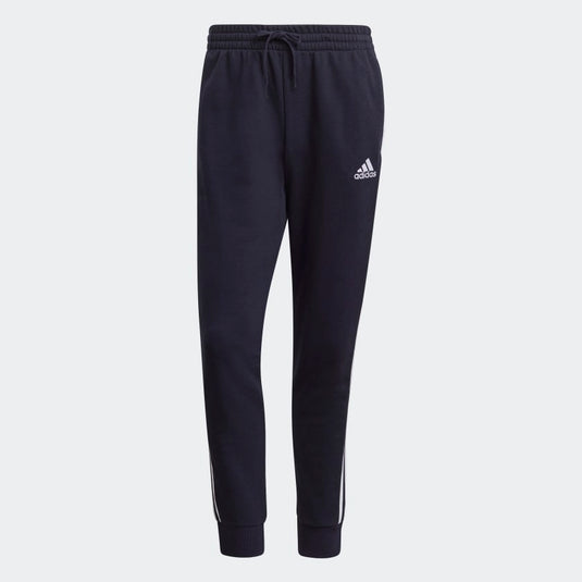 PANTALONI ESSENTIALS FRENCH TERRY TAPERED CUFF 3-STRIPES