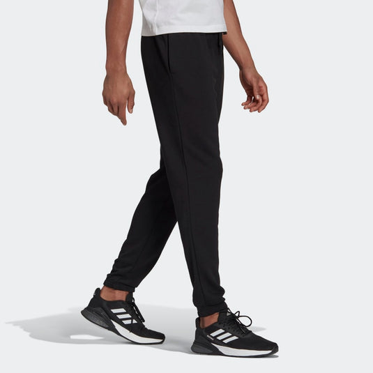 PANTALONI ESSENTIALS FRENCH TERRY TAPERED ELASTIC CUFF LOGO