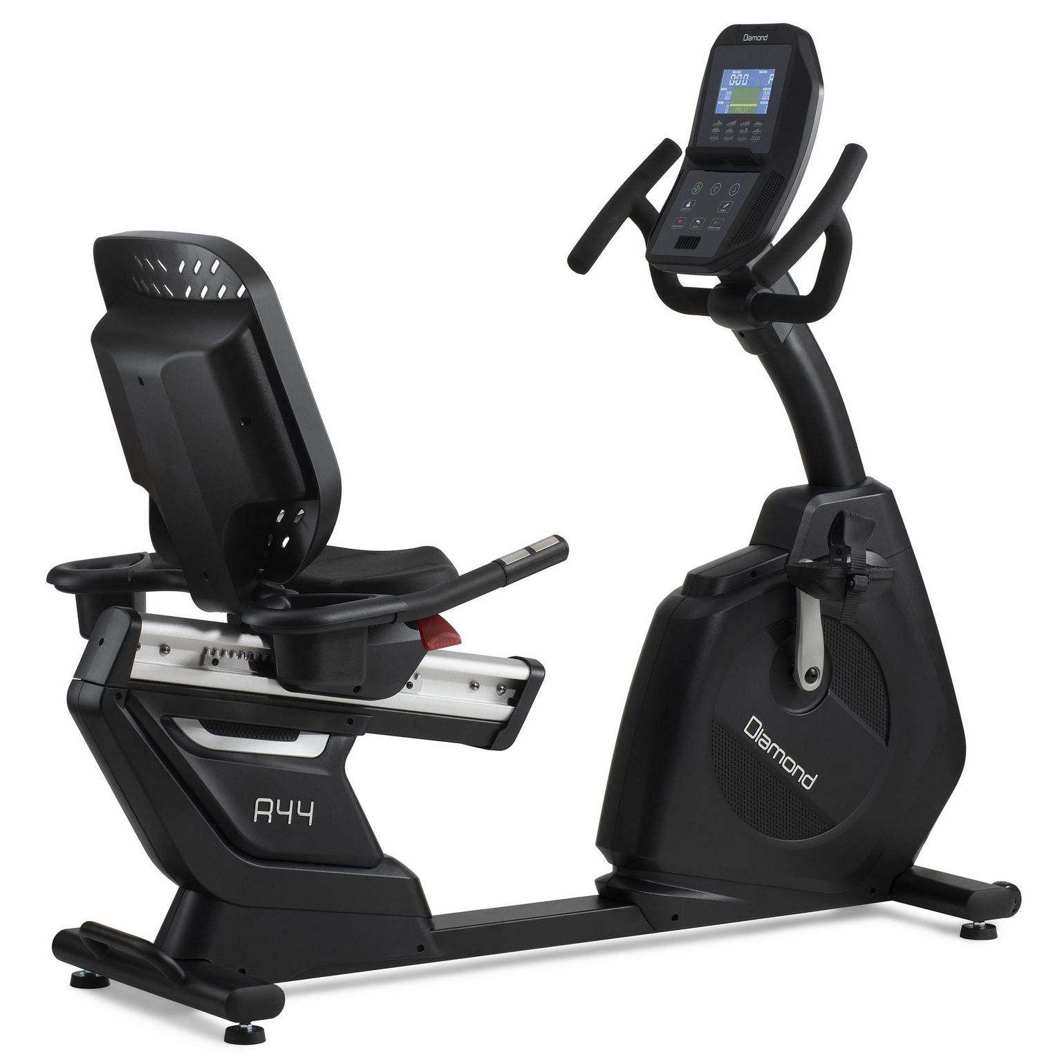 R44 RECUMBENT BIKE CICLOERGOMETRO PROGRAMMABILE E AUTOALIMENTATA ...