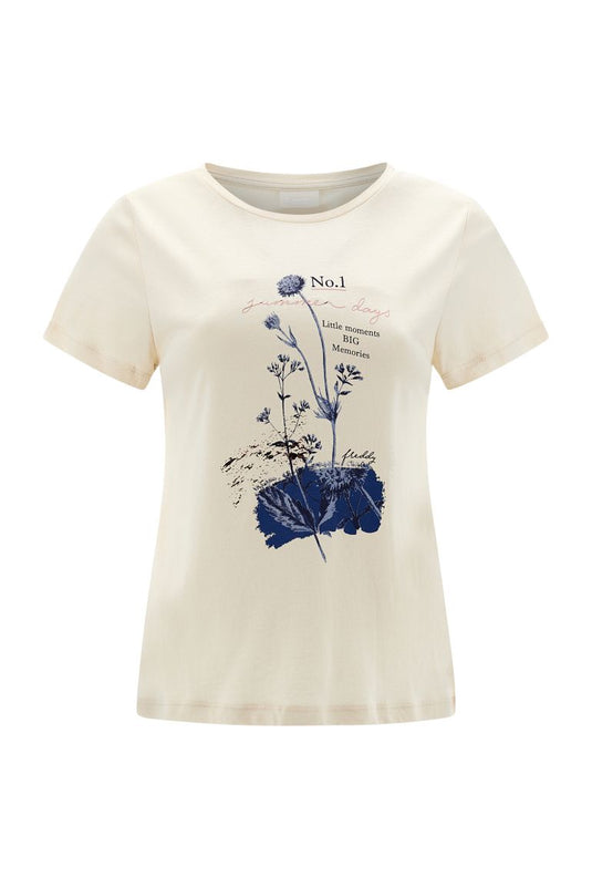 T-shirt FREDDY in jersey modal con stampa fantasia