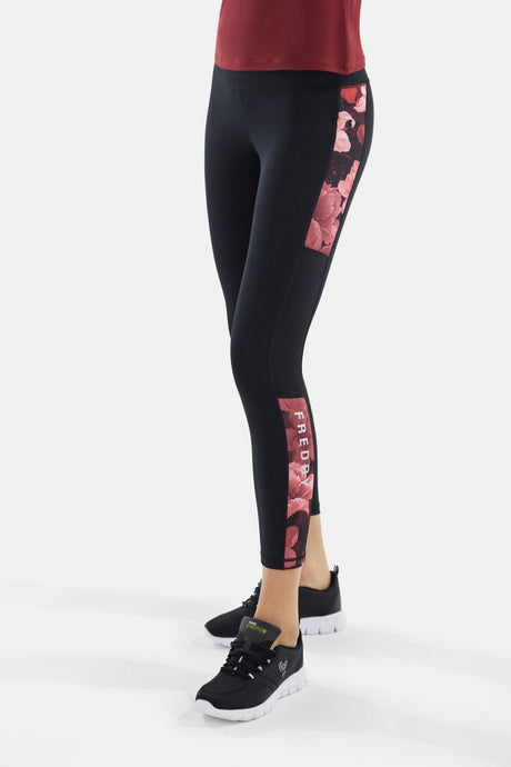 Leggings SuperFit ecologici con bande laterali texturizzates