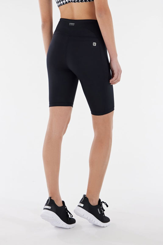 Leggings ciclista SuperFit in tessuto tecnico traspirante