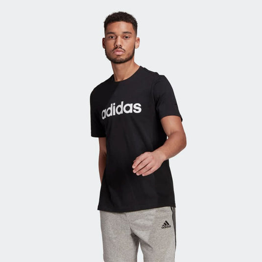T-SHIRT ESSENTIALS EMBROIDERED LINEAR LOGO