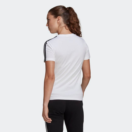 T-SHIRT LOUNGEWEAR ESSENTIALS SLIM 3-STRIPES
