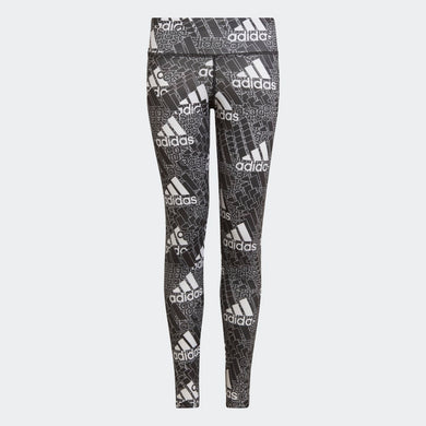 PANTALONI ADIDAS TIGHT LUNGHI AEROREADY DESIGNED TO MOVE BRAND LOVE