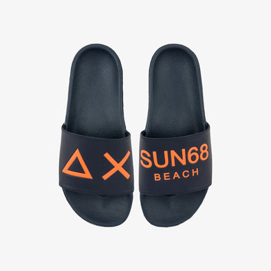 CIABATTE SLIPPERS NAVY BLUE