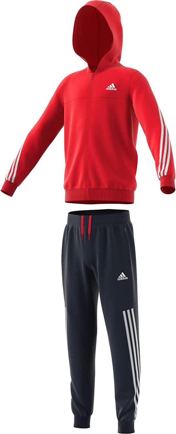 Carica immagine in Galleria Viewer, Tuta Adidas B Cotone Ts Blu Rosso Bambino
