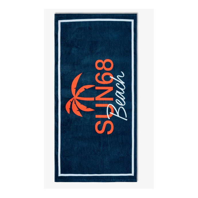 TELO SPUGNA SUN 68 BIG TOWEL LOGO