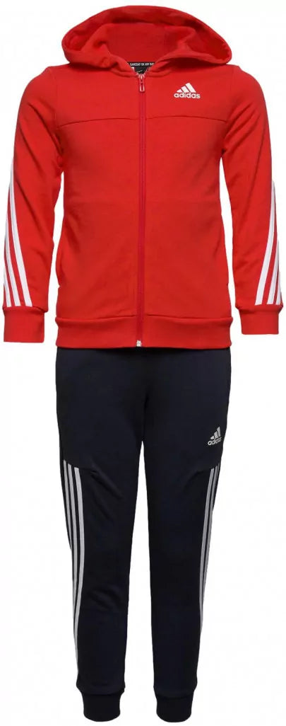 Tuta Adidas B Cotone Ts Blu Rosso