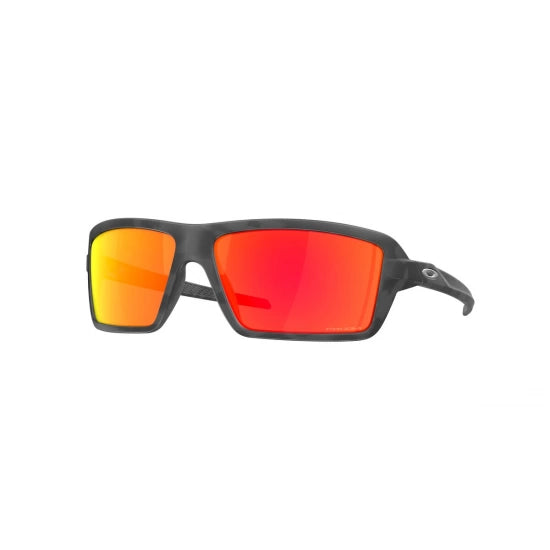 OCCHIALE DA SOLE UOMO OAKLEY OO 9129 CABLES 912904 BLACK CAMO |