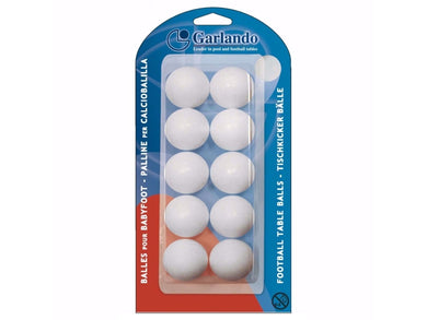 Palline bianche standard per calciobalilla, 10 pezzi
